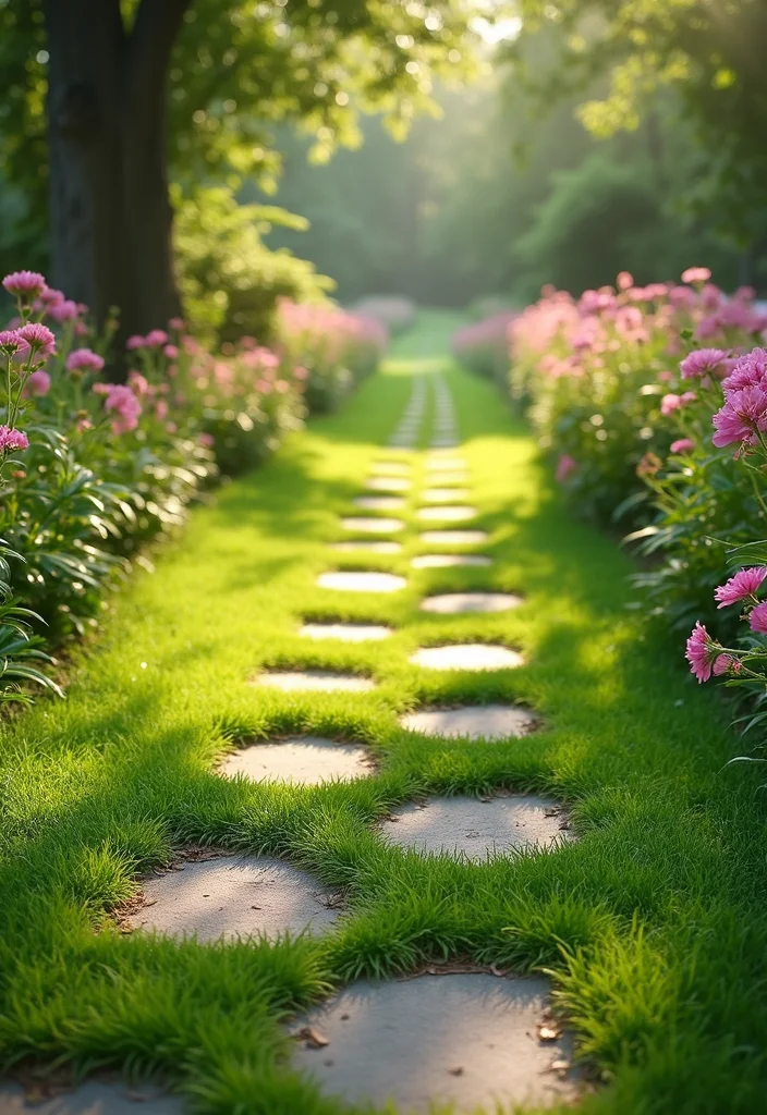 10 Small Backyard Flooring Ideas for Budget Friendly Upgrades - 2. Grass Pavers