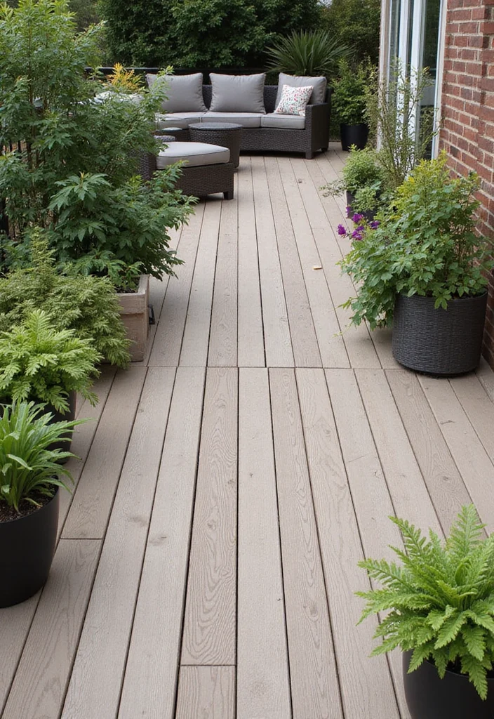 10 Small Backyard Flooring Ideas for Budget Friendly Upgrades - 4. Composite Decking