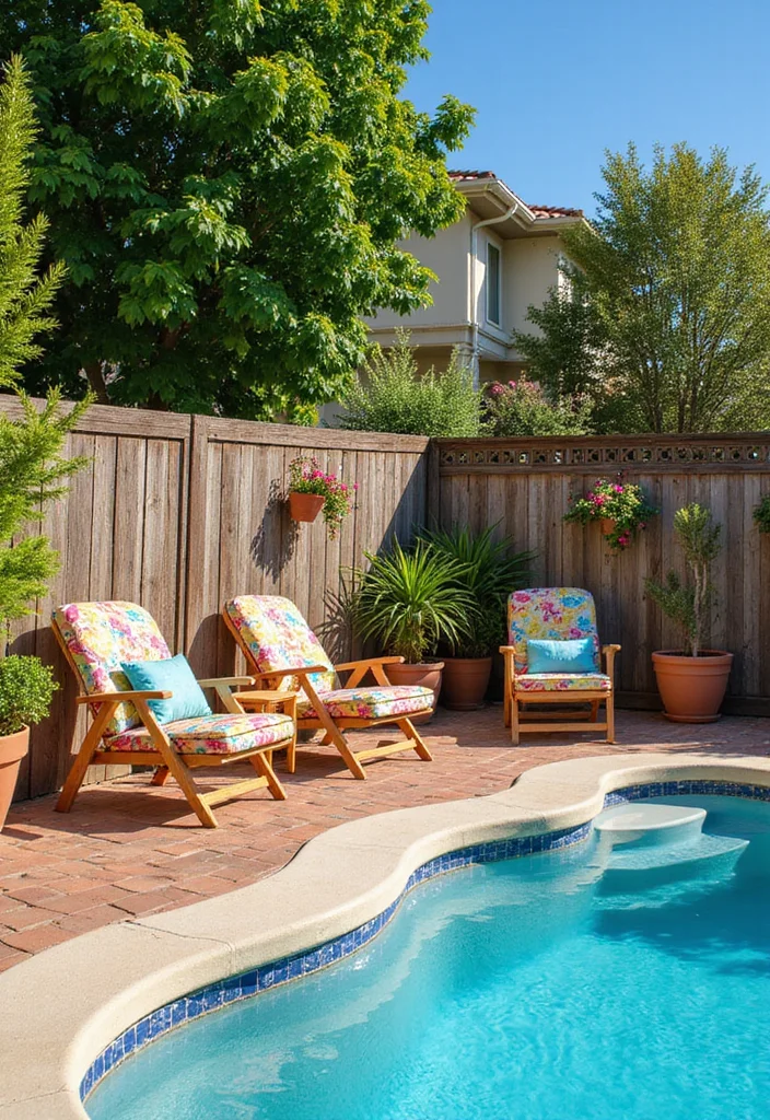 12 Backyard DIY Pool Ideas for Affordable Summer Fun 34 12 Backyard DIY Pool Ideas for Affordable Summer Fun - 4. DIY Pool Deck Decor