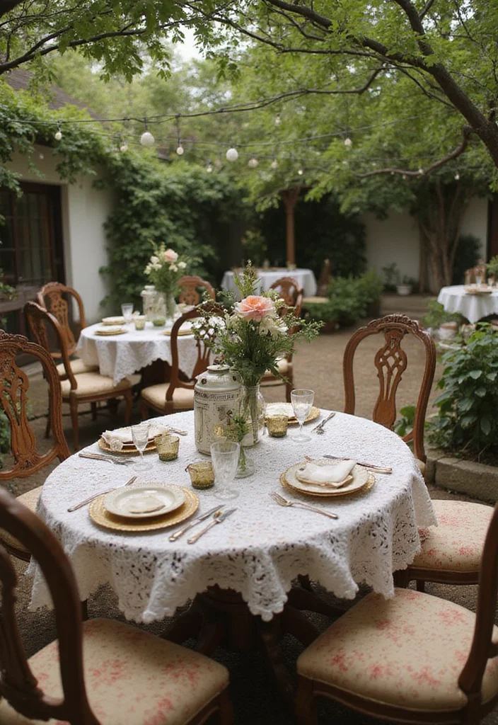 12 Backyard Restaurant Ideas for Fun Outdoor Entertaining 100 12 Backyard Restaurant Ideas for Fun Outdoor Entertaining - 10. Vintage Charm Outdoor Dining