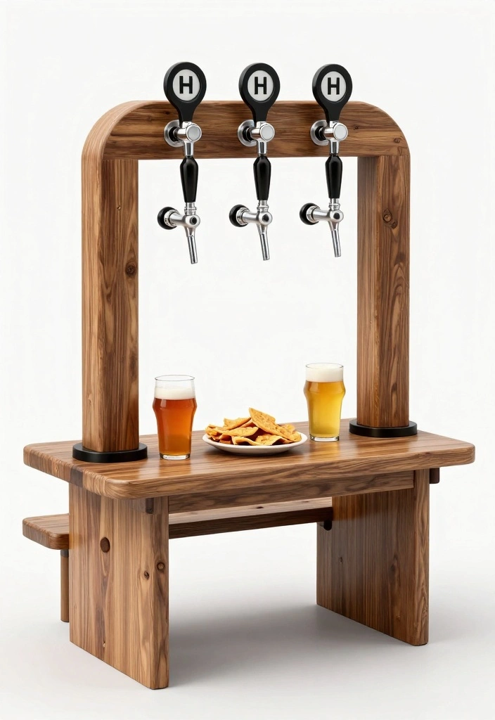 12 Backyard Restaurant Ideas for Fun Outdoor Entertaining 122 12 Backyard Restaurant Ideas for Fun Outdoor Entertaining - 12. DIY Beer Garden