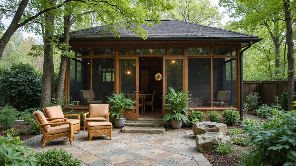 12 Backyard Screened In Patio Ideas for Bug Free Comfort