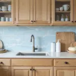 12 Coastal Kitchen Backsplash Ideas for Breezy Natural Texture