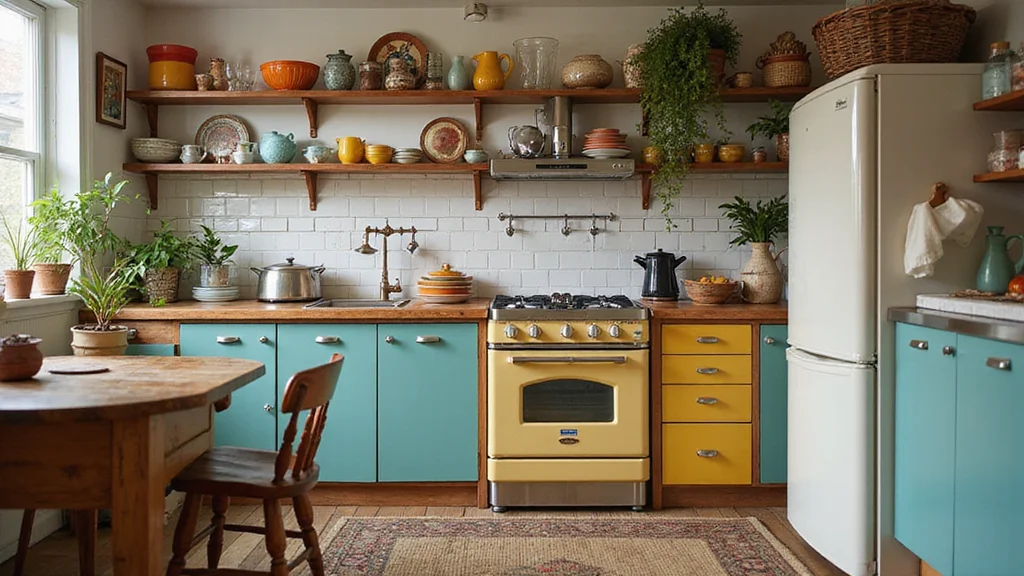 12 Eclectic Kitchen Ideas for Creative Mixed Style