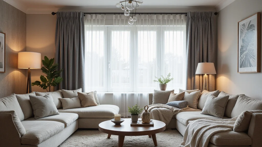 12 Grey Living Room Curtain Ideas for Soft Neutral Style