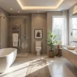 12 His and Her Bathroom Ideas for Balanced Functional Design