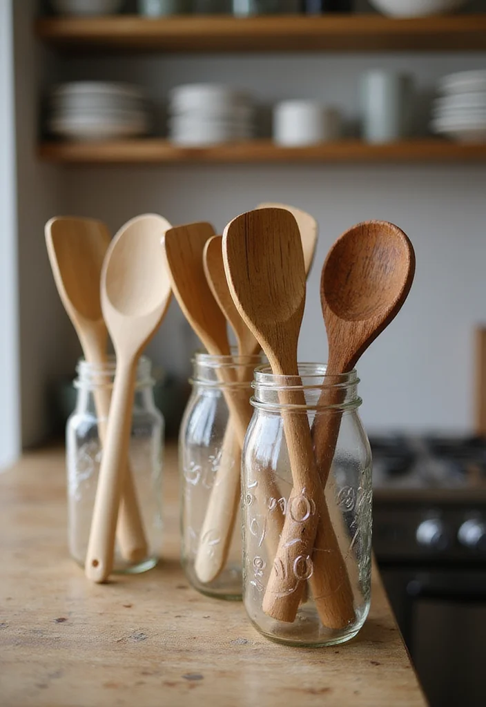 12 Home Decor Ideas for Your Kitchen's Easy Everyday Style - 3. Eco-Friendly Kitchen Utensils