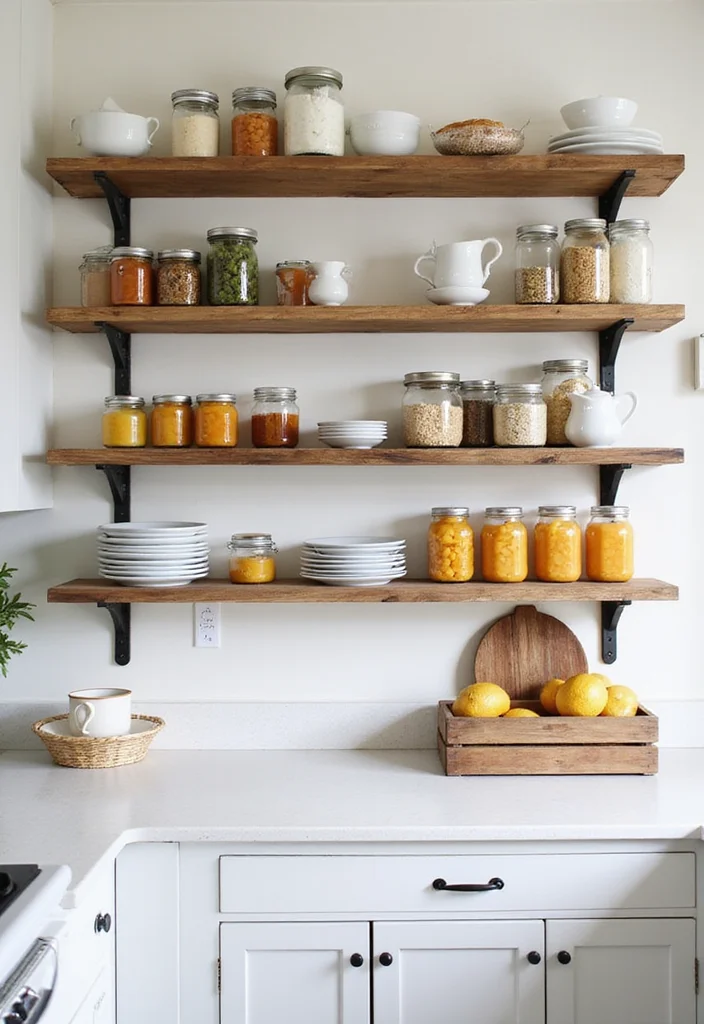 12 Home Decor Ideas for Your Kitchen's Easy Everyday Style - 4. Stylish Organization Solutions