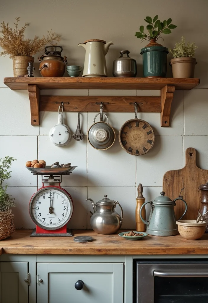 12 Home Decor Ideas for Your Kitchen's Easy Everyday Style - 8. Vintage Accents