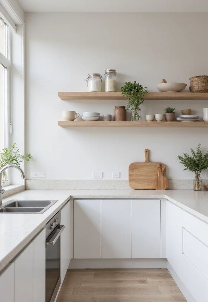 12 Home Kitchen Ideas for Practical Functional Living - 11. Minimalist Approach