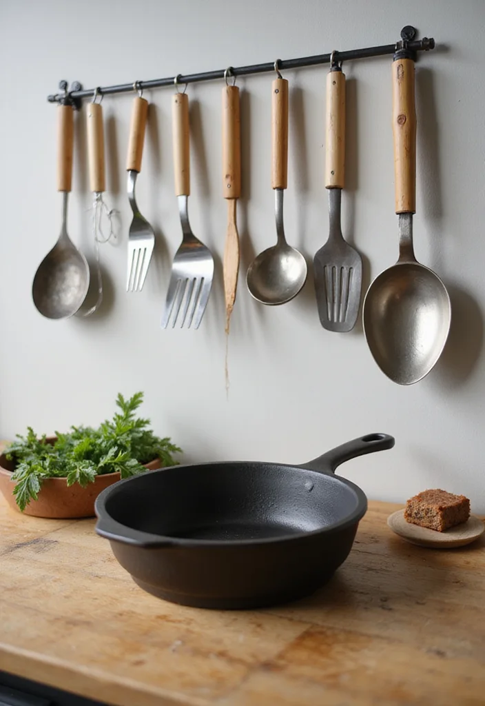 12 Home Kitchen Ideas for Practical Functional Living - 12. Sustainable Utensils and Cookware