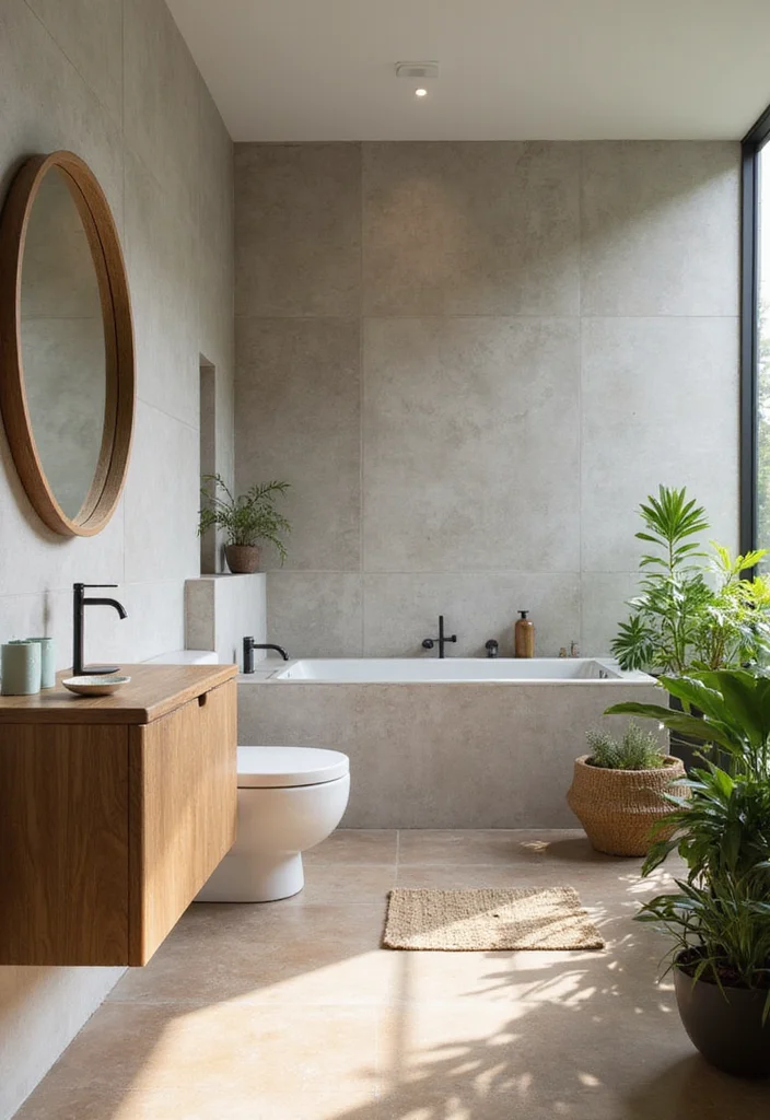 12 Japandi Bathroom Ideas for Calm Minimal Serenity 122 12 Japandi Bathroom Ideas for Calm Minimal Serenity - 12. Sustainable Practices