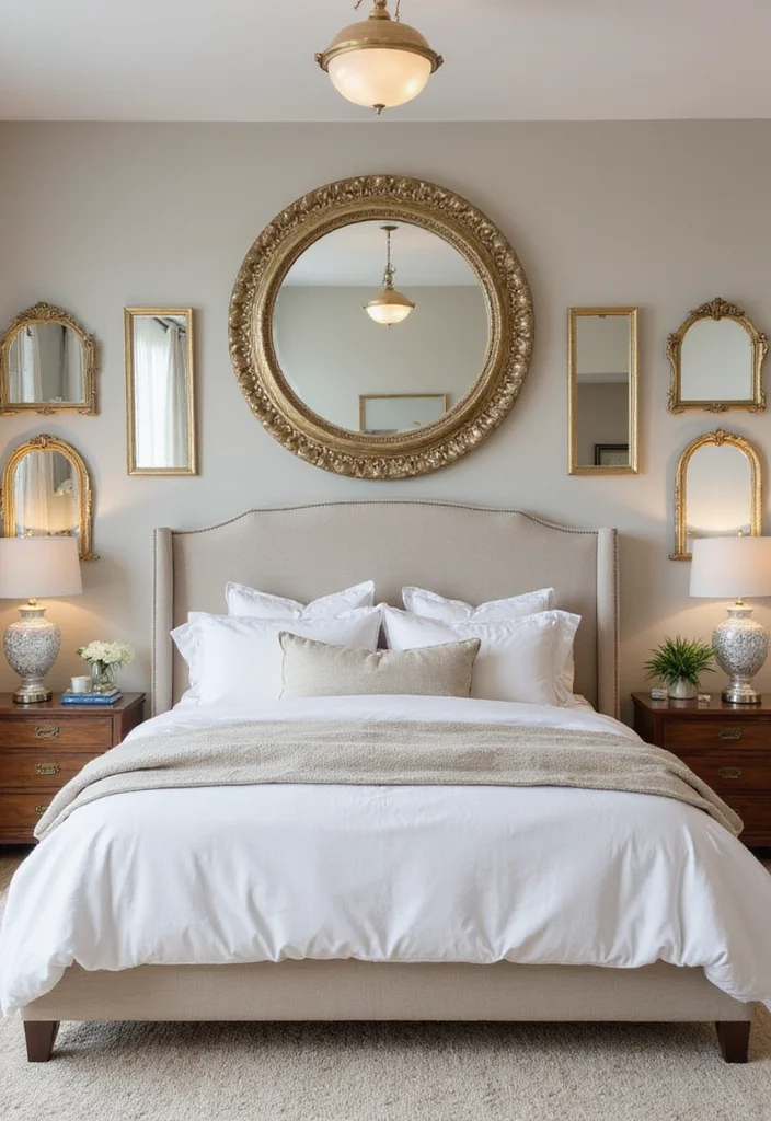12 Korean Bedroom Ideas for Minimal Cozy Aesthetics - 11. The Power of Mirrors