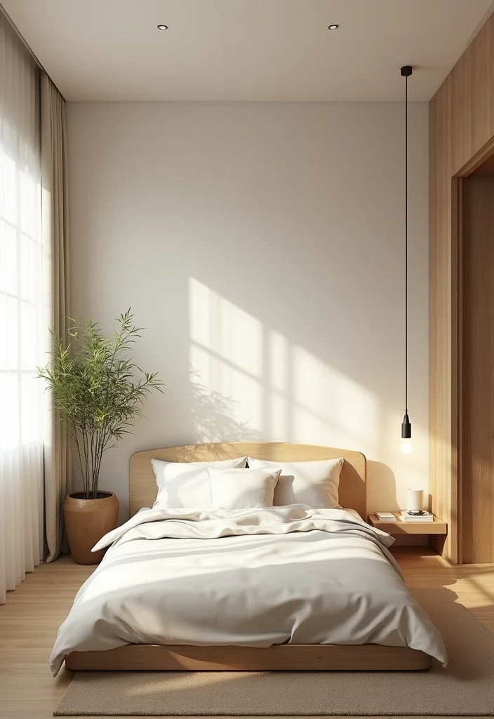 12 Korean Bedroom Ideas for Minimal Cozy Aesthetics - 3. Incorporate Japanese Influences
