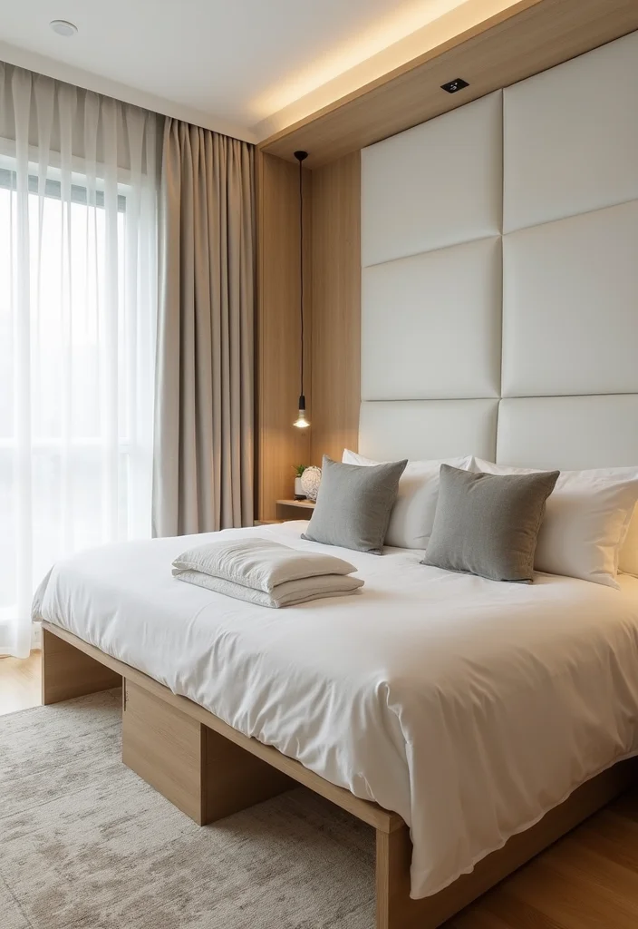 12 Korean Bedroom Ideas for Minimal Cozy Aesthetics - 9. Folding Furniture