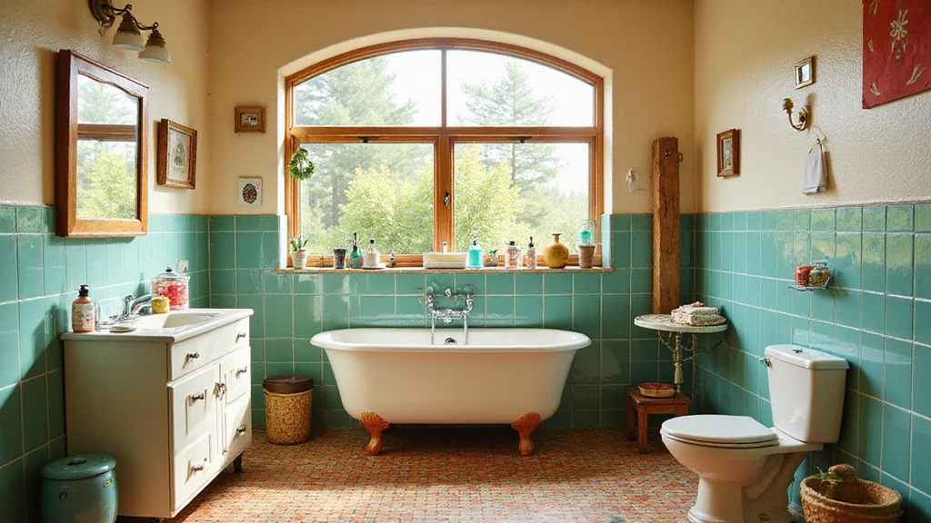 12 Retro Bathroom Ideas for Playful Vintage Character