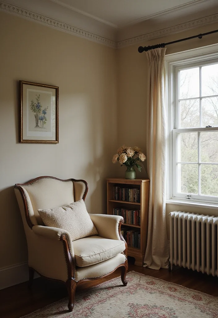 12 Romantic Vintage Bedroom Ideas for Timeless Elegant Charm 100 12 Romantic Vintage Bedroom Ideas for Timeless Elegant Charm - 10. Cozy Reading Nooks