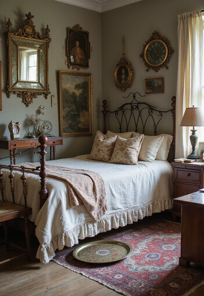 12 Romantic Vintage Bedroom Ideas for Timeless Elegant Charm 67 12 Romantic Vintage Bedroom Ideas for Timeless Elegant Charm - 7. Vintage Accessories