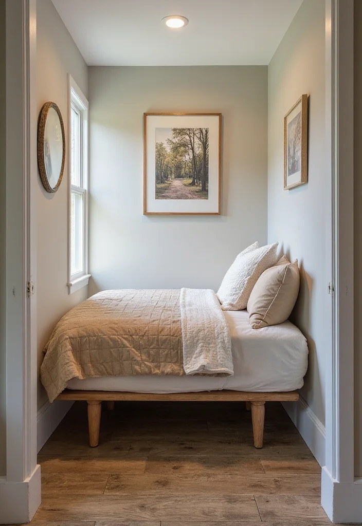 12 Step Down Living Room Ideas for Defined Functional Zones - 11. Inviting Guest Retreat