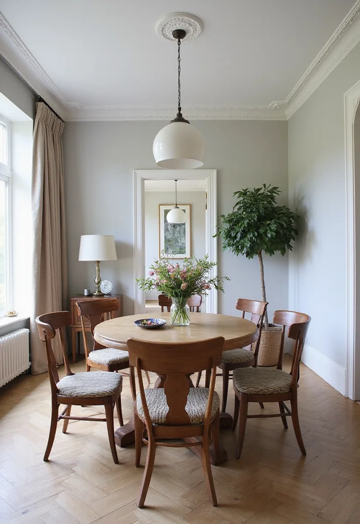 12 Step Down Living Room Ideas for Defined Functional Zones - 3. Dining Area Delight