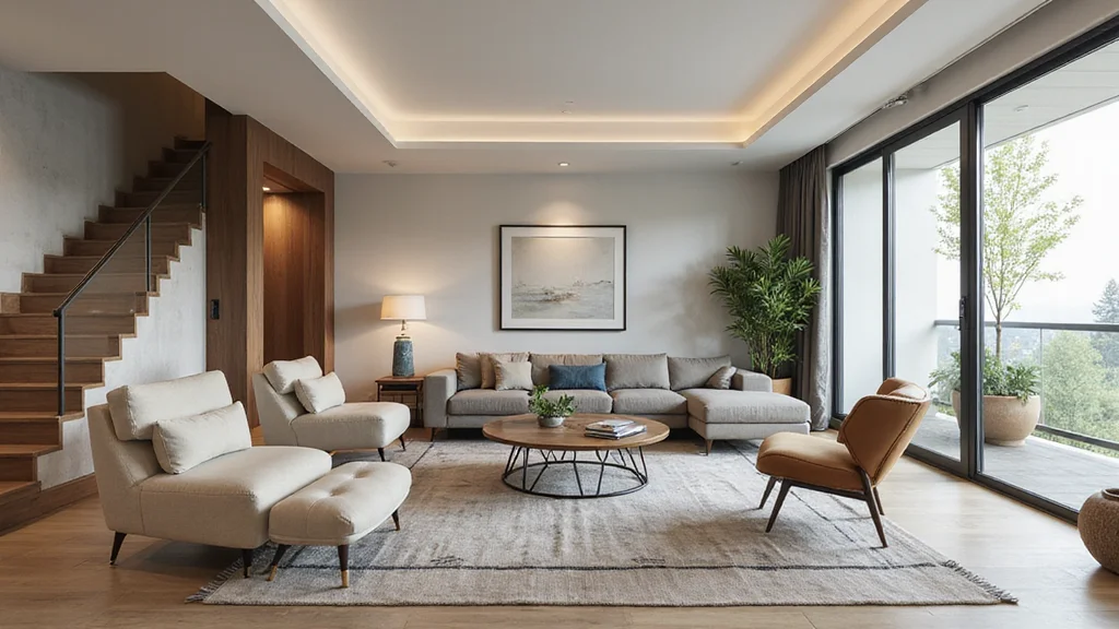 12 Step Down Living Room Ideas for Defined Functional Zones