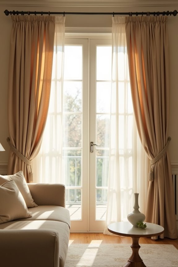 budget friendly curtains with width limitations