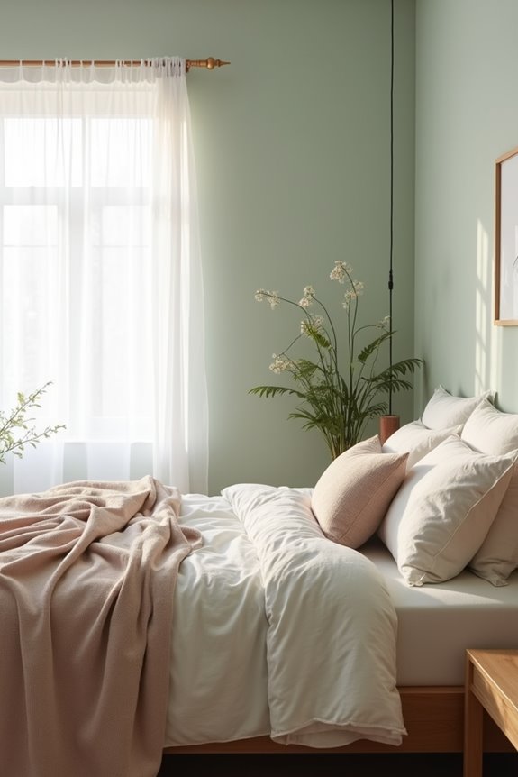 10 Simple Ways to Decorate Your Bedroom 1 calming palette for bedroom sanctuary