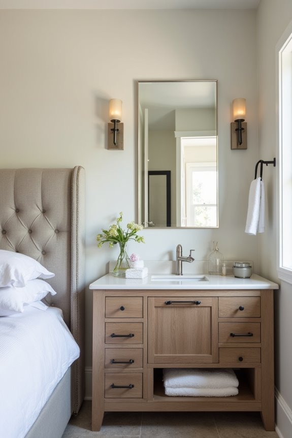 cohesive finishes across spaces