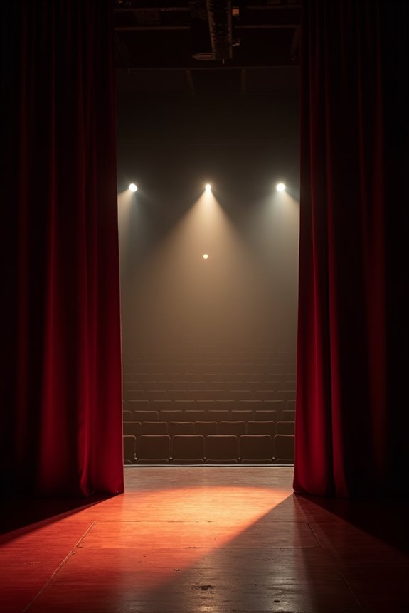 curtain falls life moves on