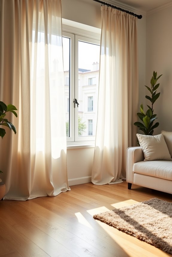 Should Curtains Touch the Floor When You Hang Them? 7 curtain lengths by room type
