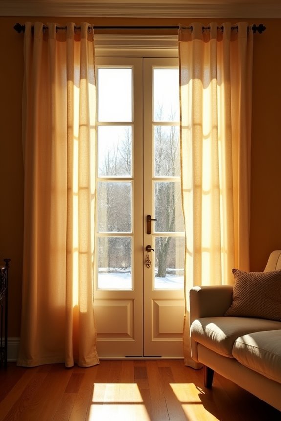 Do Curtains Really Help Keep Heat Inside Your Home? 4 curtain textiles reduce heat loss