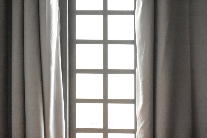 do curtains reduce heat loss
