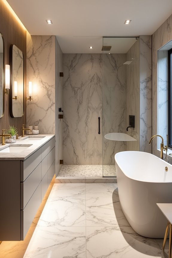 luxury bathroom spa worthy upgrades