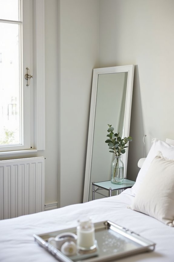 10 Simple Ways to Decorate Your Bedroom 4 mirrors brighten and expand space