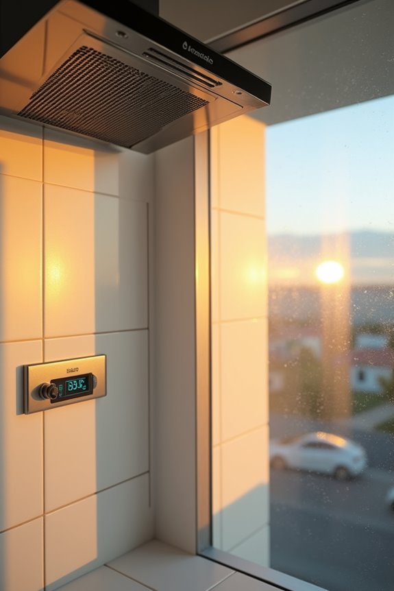 outdoor air temperature affects exhaust cooling