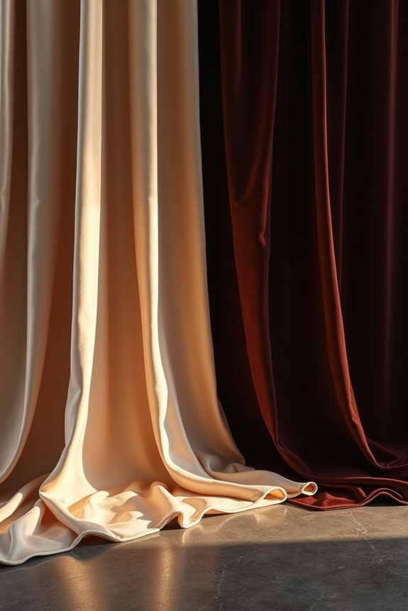 Should Curtains Touch the Floor When You Hang Them? 3 puddle length curtains for luxury
