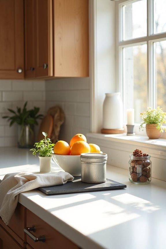seasonal counter vignette rotation