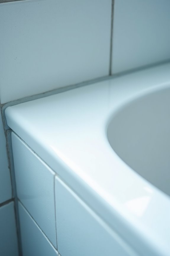 silicone seals bathrooms decorators not