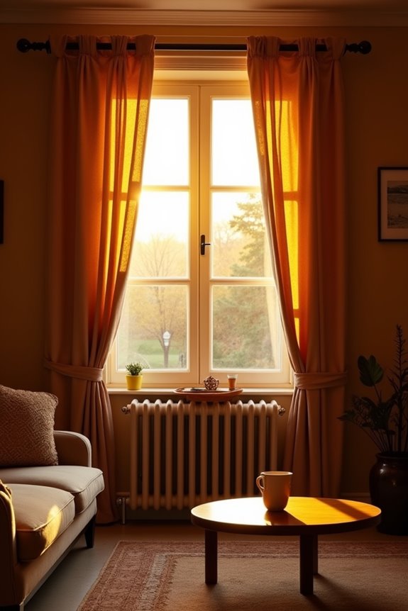 Do Curtains Really Help Keep Heat Inside Your Home? 2 thermal curtains cut energy costs