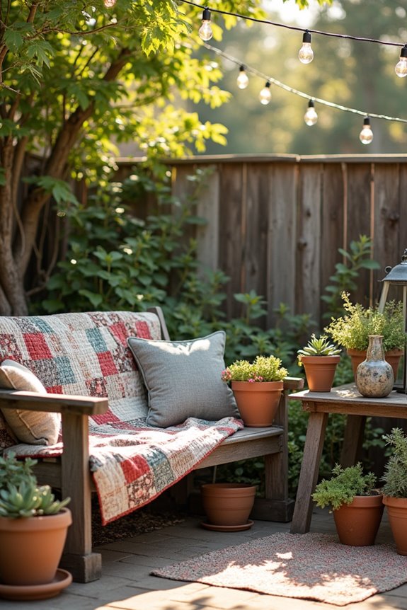 thrifted decor budget outdoor spaces