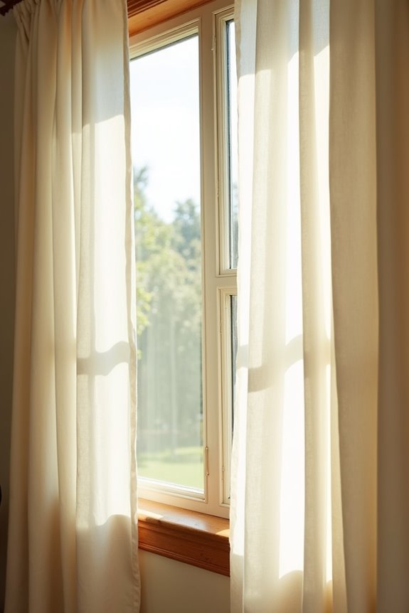 two quick curtain fixes layering and rings