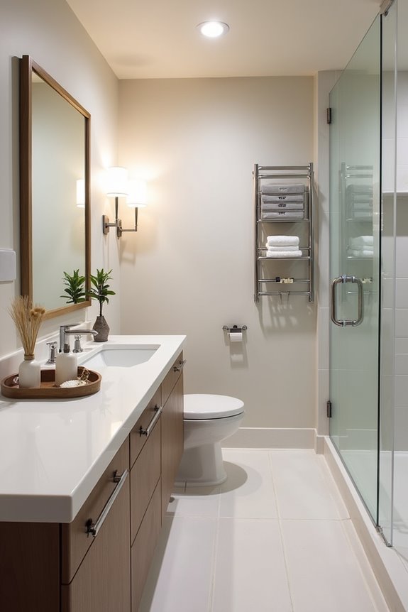 vanity near sink accessible zones