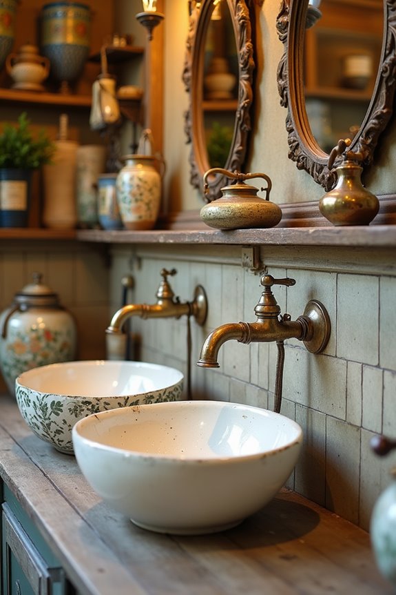 vintage bathroom treasures tell stories